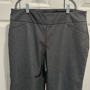 Charter Club Cambridge slim gray/black micro mini checks size 16P &14